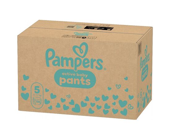 Подгузники Pampers Active Baby Pants Розмір 5 (11-17 кг) 136 шт (8006530305679), изображение 2