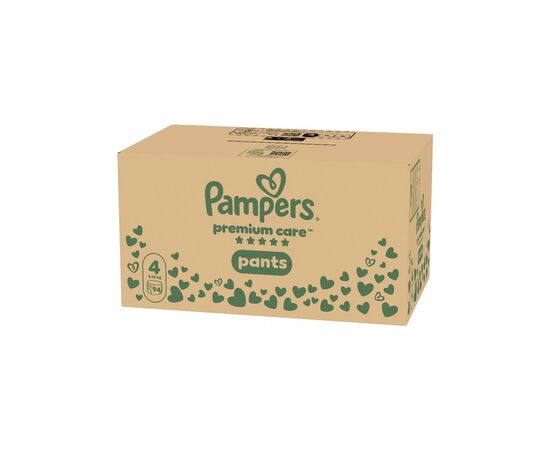 Подгузники Pampers Premium Care Pants Розмір 4 (9-15 кг) 94 шт (8006530320160), изображение 2