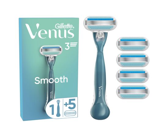 Бритва Venus Smooth с 5 сменными картриджами (7702018363490)