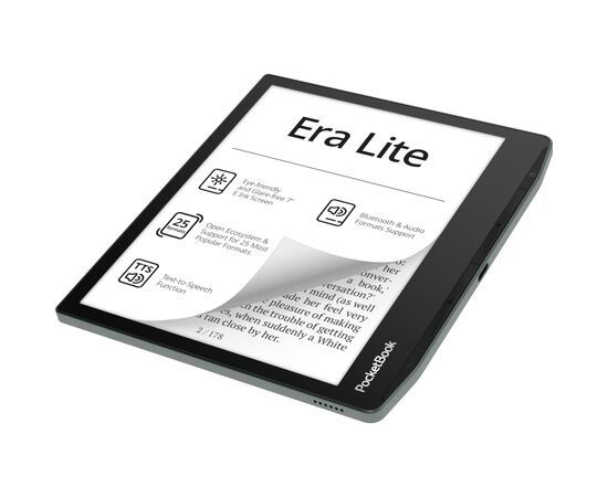 Электронная книга Pocketbook 710 Era Lite, Stone Green (PB710-9-WW), изображение 3