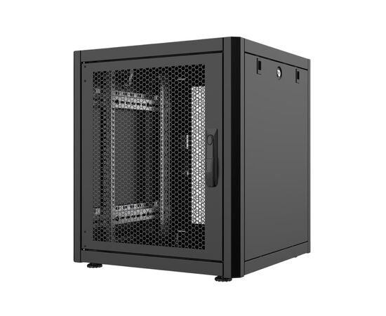 Шкаф напольный Mirsan 20U GTN 19" 600x600, perforated door (MR.GTN20U66DE.01_PRF63)