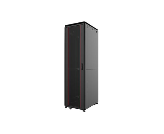 Шкаф напольный Mirsan 26U GTV 19" 600x1000, glass door (MR.GTV26U61DE.01)