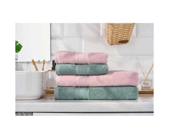Полотенце Ardesto махровое SuperSoft 100% хлопок 50 х 90 см, розовый (ART2250SCP), изображение 4