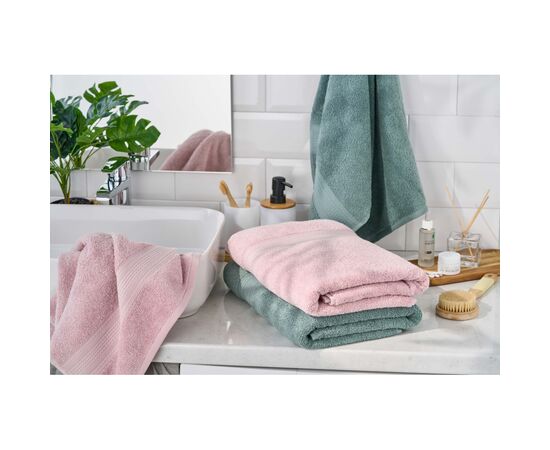 Полотенце Ardesto махровое SuperSoft 100% хлопок 50 х 90 см, розовый (ART2250SCP), изображение 5