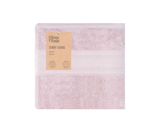 Полотенце Ardesto махровое SuperSoft 100% хлопок 50 х 90 см, розовый (ART2250SCP)