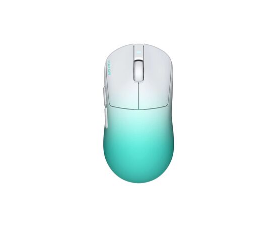 Мишка Hator Quasar 3 Ultima 8K Wireless/Bluetooth/USB White/Mint (HTM761)