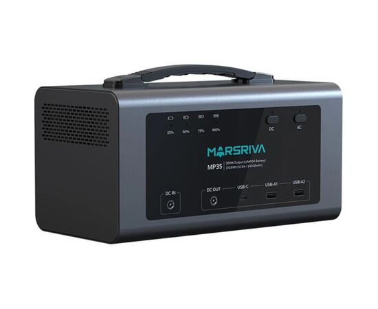 Зарядна станція Marsriva MP3S 300W 313.6Wh LiFePO4 (MP3SV2_MARSRIVA), зображення 3