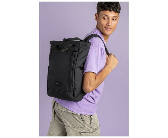 Рюкзак туристический Pacsafe Go Totepack 15L чорний (35190130), изображение 9