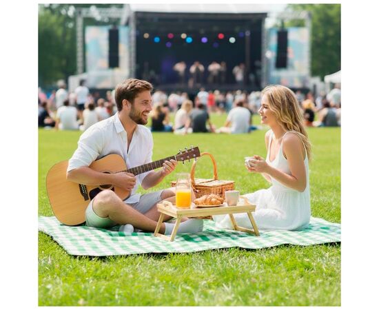 Туристичний килимок Soft Me Picnic зелений/чорний (70030105-04), зображення 9