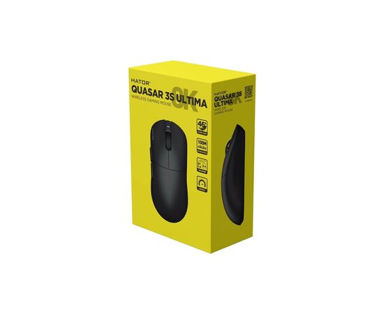 Мишка Hator Quasar 3S Ultima 8K Wireless/Bluetooth/USB Black (HTM660), зображення 7