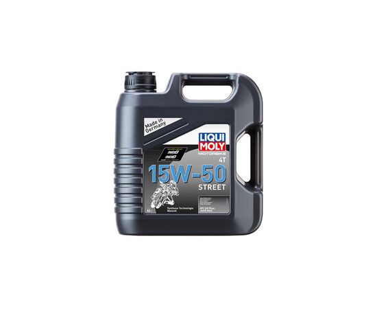 Моторна олива Liqui Moly Motorbike 4T 15W-50 Street 4л. (1689)