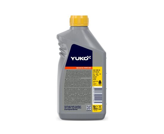 Моторное масло Yuko DYNAMIC 10W-40 1л (4820070242065), изображение 2