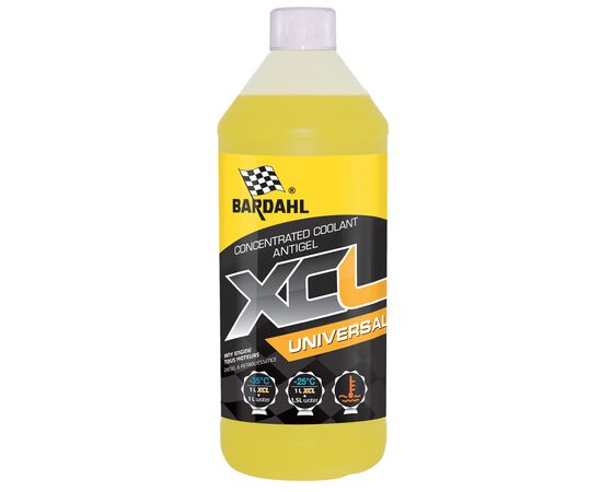 Антифриз BARDAHL G12+ ENGINE ANTIFREEZE ANTIGEL UNIVERSAL желтый 1л (7111)