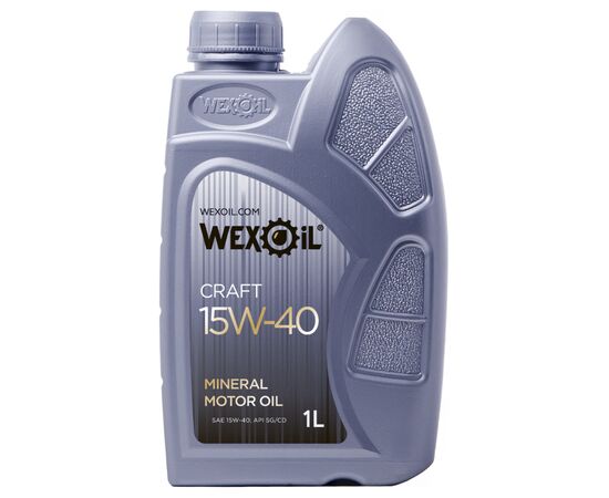 Моторное масло WEXOIL Craft 15w40 1л (WEXOIL_62565)