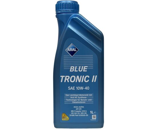 Моторна олива Aral BlueTronic II 10W-40, 1л (74357)