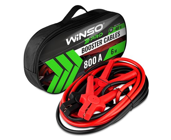 Провода для запуска для автомобиля WINSO PRO сила стуму 800A, довжина 6м (138180), изображение 4