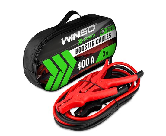 Провода для запуска для автомобиля WINSO PRO сила стуму 400A, довжина 3.0м (138140), изображение 4