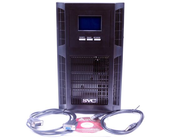 Источник бесперебойного питания SVC PT-2KSB-LCD 2000VA (PT-2KSB-LCD), изображение 2