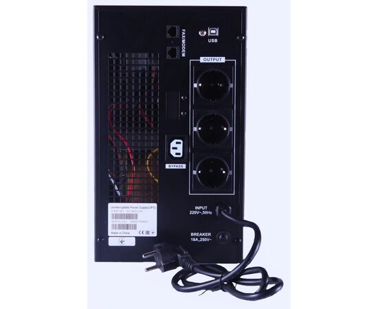 Пристрій безперебійного живлення SVC SL-3KS-LCD 3000VA (SL-3KS-LCD), зображення 4