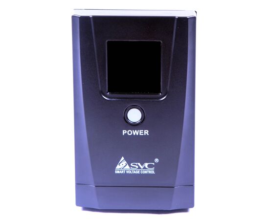 Пристрій безперебійного живлення SVC 1000-LCD 1000VA (VP-1000-LCD), зображення 2
