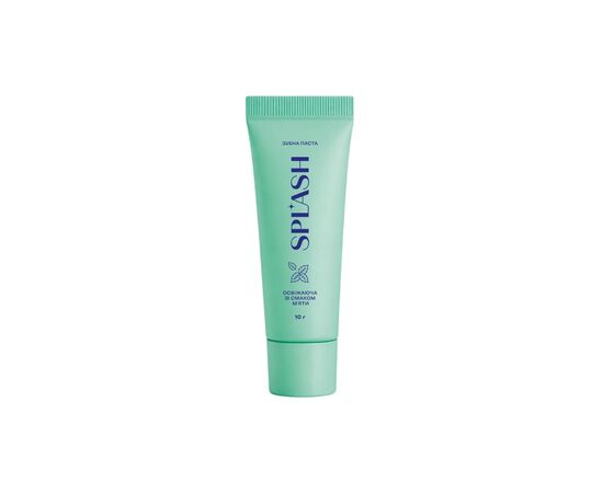 Зубная паста Splash Освежающая с отбеливающим эффектом Со вкусом мяты 10 г (4820266832421)