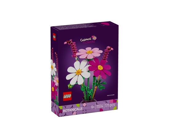 Конструктор LEGO Botanicals Квіти космеї (11514)