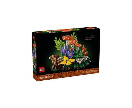 Конструктор LEGO Botanicals Лесные грибы (11505)
