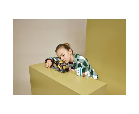 Конструктор LEGO City Желтый экскаватор-погрузчик (60480), изображение 10