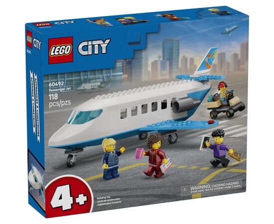 Конструктор LEGO City Пассажирский самолет (60492)