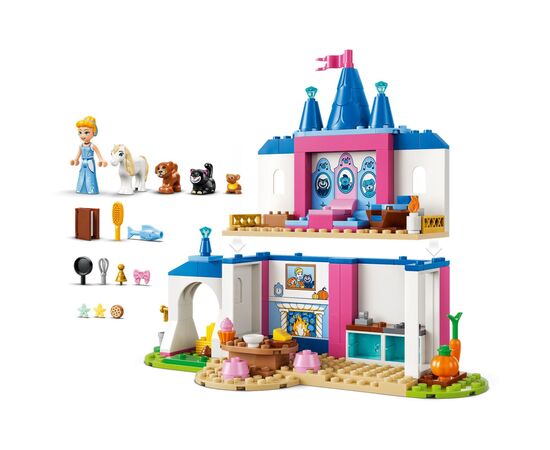 Конструктор LEGO Disney Princess Замок Золушки и ее друзей-животных (43283), изображение 6