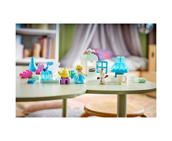 Конструктор LEGO DUPLO Коробка для творчого конструювання «Крижане серце» з Ельзою й Олафом (10462), зображення 11