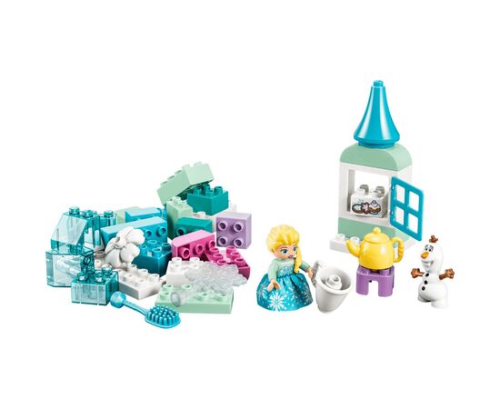 Конструктор LEGO DUPLO Коробка для творчого конструювання «Крижане серце» з Ельзою й Олафом (10462), зображення 3