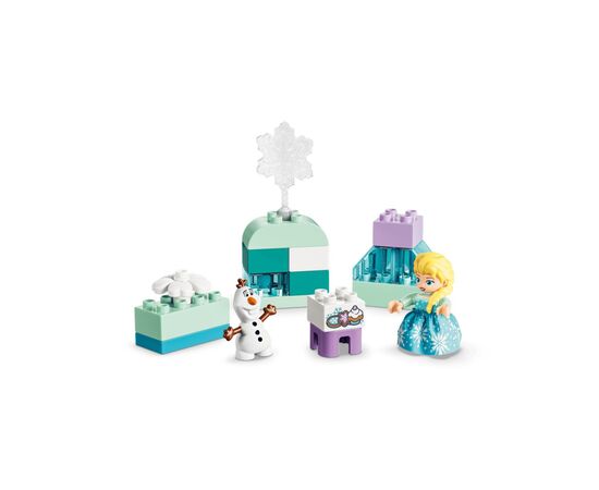 Конструктор LEGO DUPLO Коробка для творчого конструювання «Крижане серце» з Ельзою й Олафом (10462), зображення 5