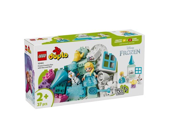 Конструктор LEGO DUPLO Коробка для творчого конструювання «Крижане серце» з Ельзою й Олафом (10462)