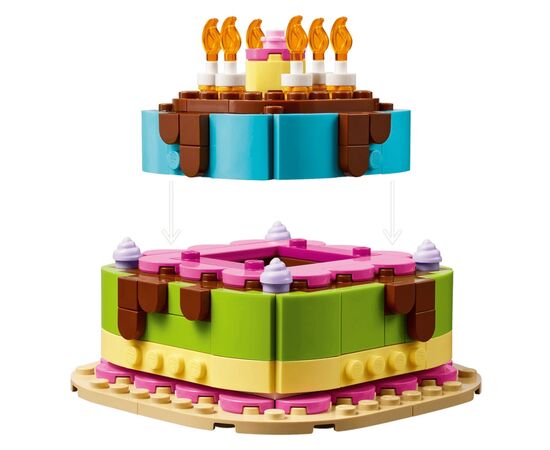 Конструктор LEGO Iconic Торт на день народження (40815), зображення 4