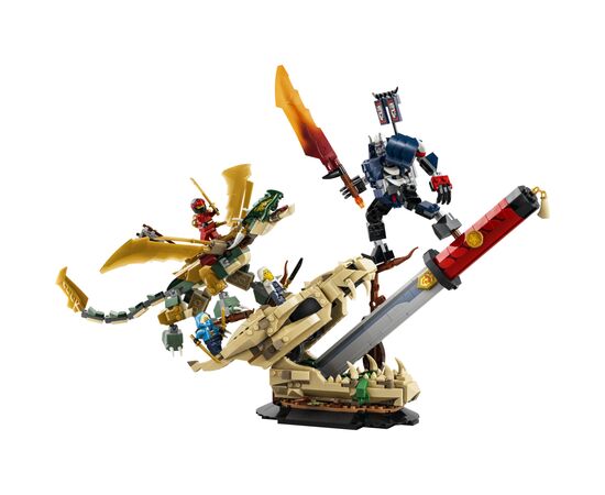 Конструктор LEGO NINJAGO Битва біля черепа Дракона з мечем (71871), зображення 2