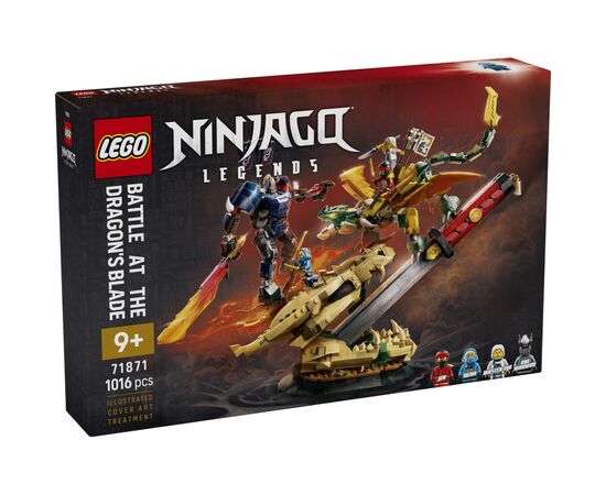 Конструктор LEGO NINJAGO Битва біля черепа Дракона з мечем (71871), зображення 5