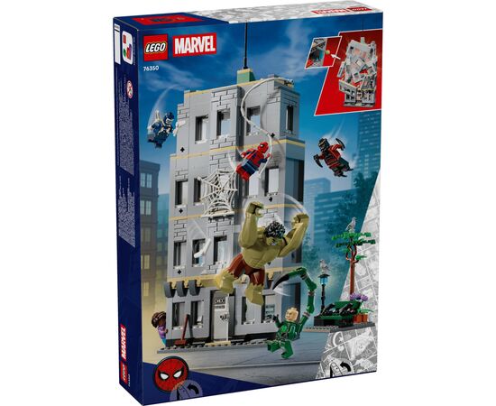 Конструктор LEGO Marvel Епічна сутичка Людини-павука проти Халка (76350)