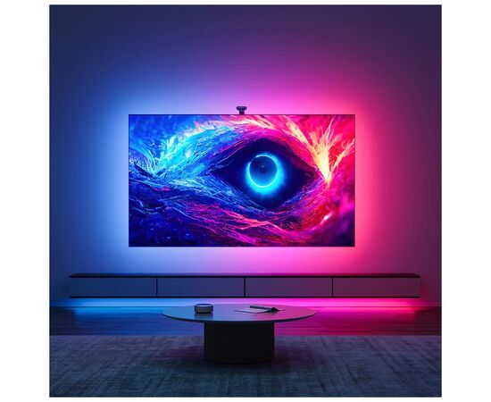 Світлодіодна стрічка Govee Набір H605C Envisual TV Backlight T2 with Dual Cameras 55-65'', RGBIC, WI-FI/Bluetooth, чорний (H605C311), зображення 11