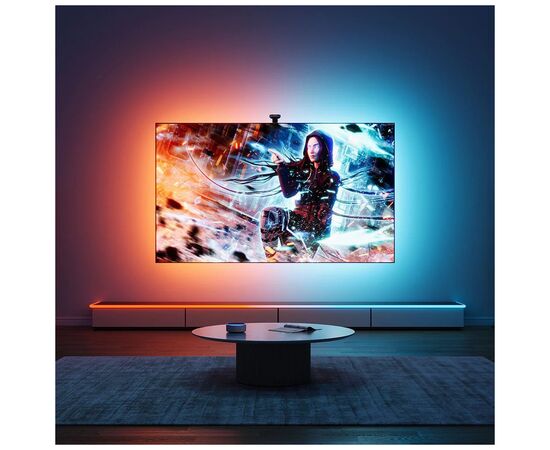 Світлодіодна стрічка Govee Набір H605C Envisual TV Backlight T2 with Dual Cameras 75-85'', RGBIC, WI-FI/Bluetooth, чорний (H605C312), зображення 9