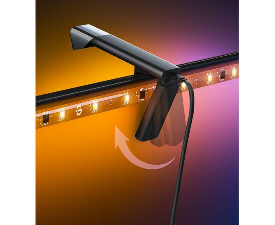 Світлодіодна стрічка Govee Набір H6097 TV Backlight 3 Lite 40-50'', RGBICW, WI-FI/Bluetooth, чорний (H60973D1), зображення 3