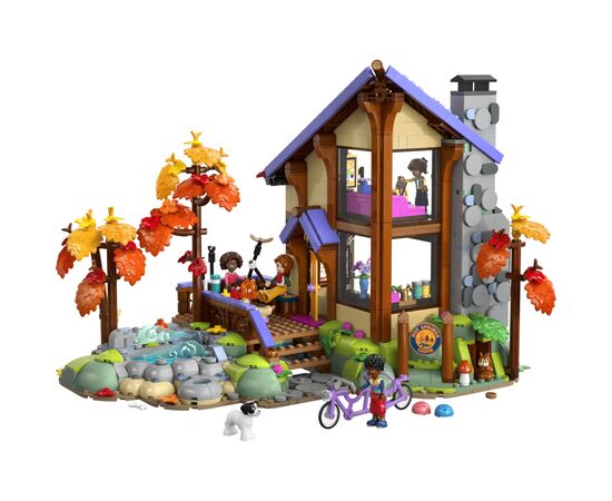 Конструктор LEGO Friends Уютный лесной домик для осеннего отдыха (42705), изображение 2
