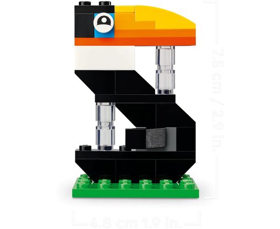 Конструктор LEGO Iconic Цифри на день народження (40807), зображення 6