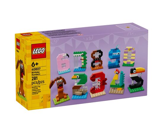 Конструктор LEGO Iconic Цифри на день народження (40807)