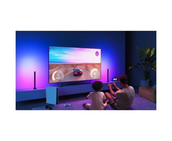 Світлодіодна стрічка Govee Набір H6046 Flow Plus Light Bars, RGBIC, WI-FI/Bluetooth, чорний (H6046311), зображення 4
