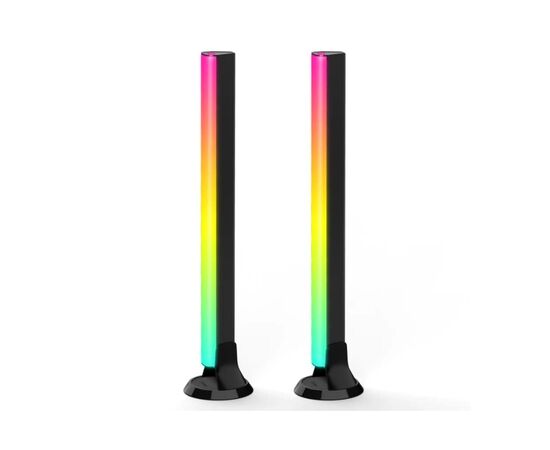 Світлодіодна стрічка Govee Набір H6046 Flow Plus Light Bars, RGBIC, WI-FI/Bluetooth, чорний (H6046311)