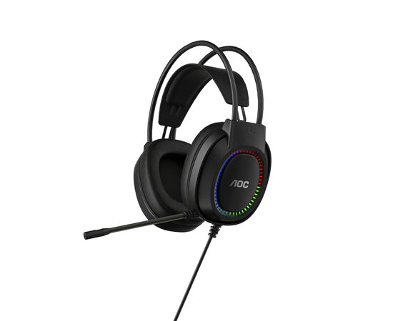 Наушники AOC ACG2500BK RGB Black (ACG2500BK/00), изображение 2