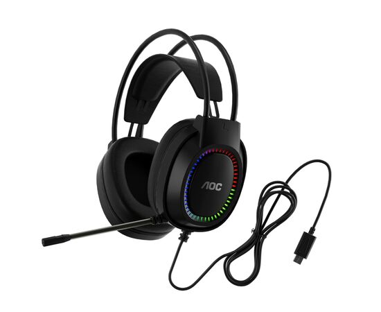 Наушники AOC ACG2500BK RGB Black (ACG2500BK/00)