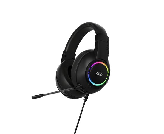 Наушники AOC ACG2510BK RGB Black (ACG2510BK/00), изображение 3