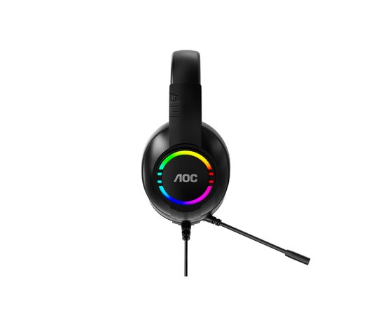 Наушники AOC ACG2510BK RGB Black (ACG2510BK/00), изображение 7
